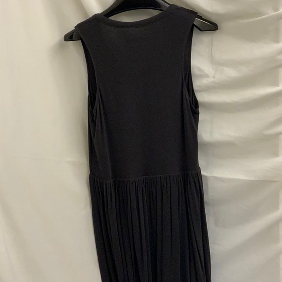 Gray 100% Silk Dress with Optional Silk Belted Overlay by Twenty8Twelve - Size 8 - Picture 9 of 15